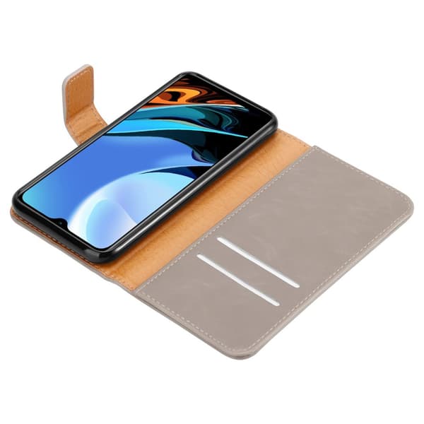 Deksel til Xiaomi RedMi 9T / POCO M3 Lommebokdeksel med magnetisk lukking, stativfunksjon og kortlomme
