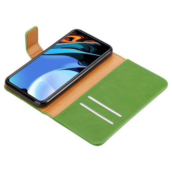 Deksel til Xiaomi RedMi 9T / POCO M3 Lommebokdeksel med magnetisk lukking, stativfunksjon og kortlomme