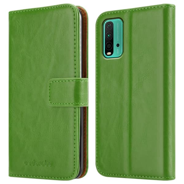 Deksel til Xiaomi RedMi 9T / POCO M3 Lommebokdeksel med magnetisk lukking, stativfunksjon og kortlomme