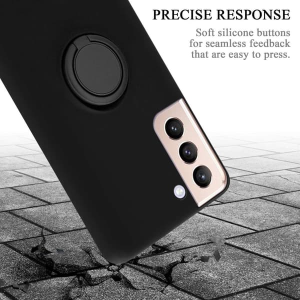 Samsung Galaxy S22 PLUS Skal Fodral Mobilskydd av flexibelt TPU-silikon med ring Skyddsfodral Case Cover