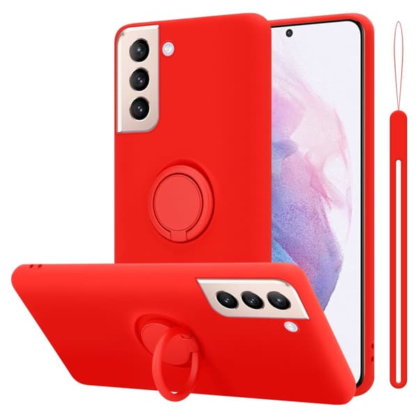 Samsung Galaxy S22 PLUS Skal Fodral Mobilskydd av flexibelt TPU-silikon med ring Skyddsfodral Case Cover