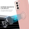 Miniatyrbild 9 av 9: Samsung Galaxy S22 PLUS Skal Fodral Mobilskydd av flexibelt TPU-silikon med ring Skyddsfodral Case Cover