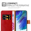 Miniatyrbilde 4 av 8: Deksel til Samsung Galaxy S22 Lommebokdeksel med magnetisk lukking, stativfunksjon og kortlomme