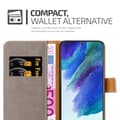 Miniatyrbilde 4 av 8: Deksel til Samsung Galaxy S22 Lommebokdeksel med magnetisk lukking, stativfunksjon og kortlomme