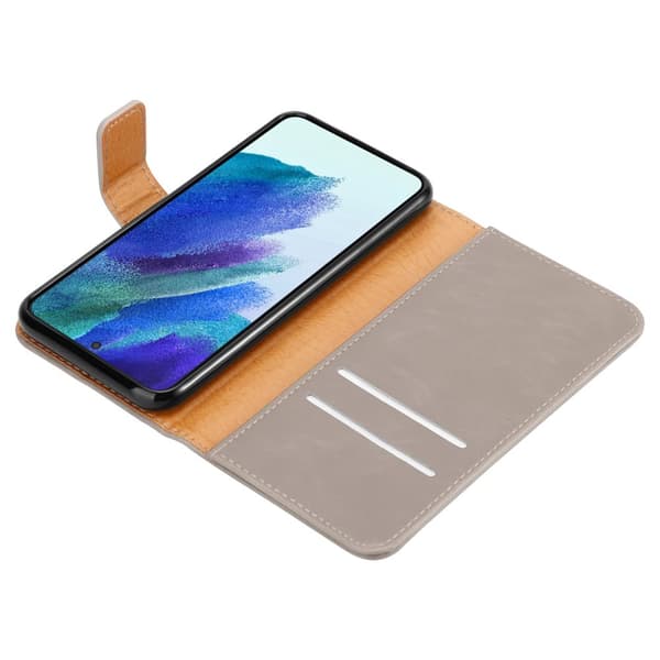 Deksel til Samsung Galaxy S22 Lommebokdeksel med magnetisk lukking, stativfunksjon og kortlomme
