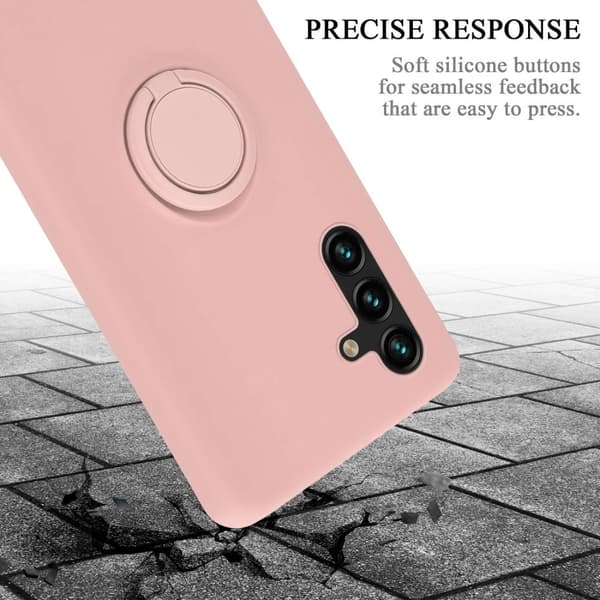Samsung Galaxy A13 5G Suojakotelo Suojakuori joustavasta TPU-silikonista jossa on rengas
