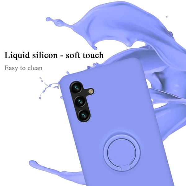Samsung Galaxy A13 5G Suojakotelo Suojakuori joustavasta TPU-silikonista jossa on rengas