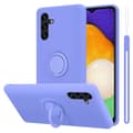 Pikkukuva 1 / 8: Samsung Galaxy A13 5G Suojakotelo Suojakuori joustavasta TPU-silikonista jossa on rengas