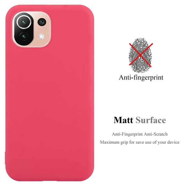 Xiaomi Mi 11 LITE (4G / 5G) / 11 LITE NE Skal Fodral Case Cover Mobilskydd av flexibelt TPU-silikon