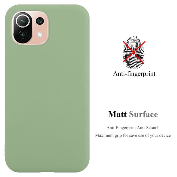 Xiaomi Mi 11 LITE (4G / 5G) / 11 LITE NE Skal Fodral Case Cover Mobilskydd av flexibelt TPU-silikon