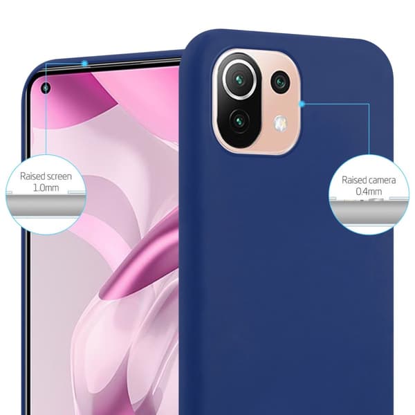 Xiaomi Mi 11 LITE (4G / 5G) / 11 LITE NE Skal Fodral Case Cover Mobilskydd av flexibelt TPU-silikon