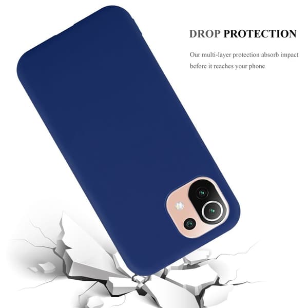 Xiaomi Mi 11 LITE (4G / 5G) / 11 LITE NE Skal Fodral Case Cover Mobilskydd av flexibelt TPU-silikon