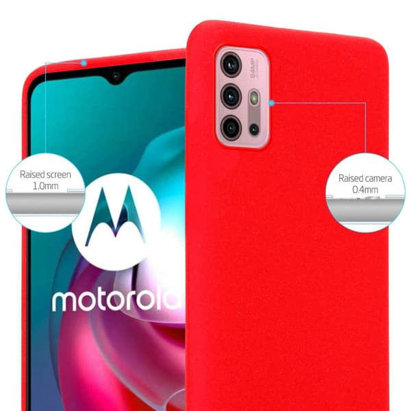 Motorola MOTO G10 / G30 Skal Fodral Mobilskydd av flexibelt TPU-silikon