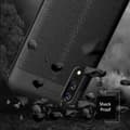 Pikkukuva 5 / 8: Huawei P20 Suojakuori Suojakotelo valmistettu TPU-silikonista jossa on jalo nahkajäljitelmä applikaatio