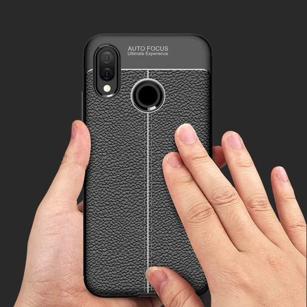 Huawei P20 LITE 2018 / NOVA 3E Etui Case Cover (Sort)