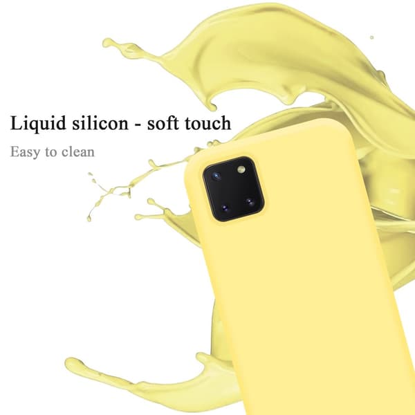 Samsung Galaxy A81 / NOTE 10 LITE / M60s Cover Etui Case (Gul)