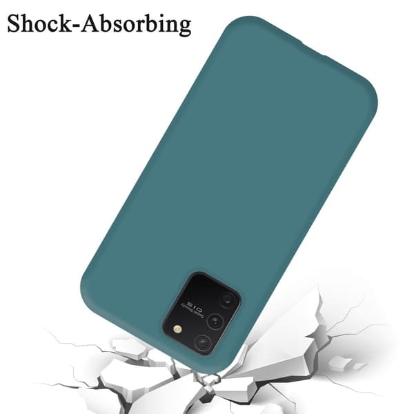 Samsung Galaxy A91 / S10 LITE / M80s Skal Fodral av flexibelt TPU-silikon Case Cover