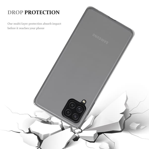 Samsung Galaxy A22 4G / M22 / M32 4G Cover Case Etui (Gennemsigtig)