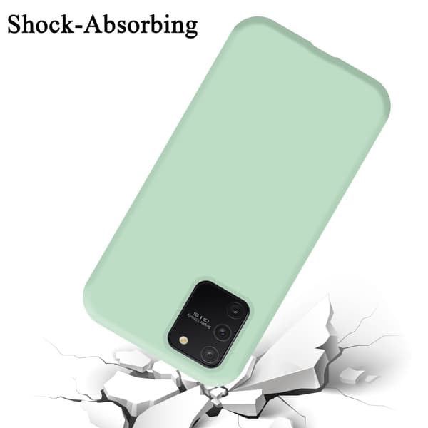 Samsung Galaxy A91 / S10 LITE / M80s Skal Fodral av flexibelt TPU-silikon Case Cover