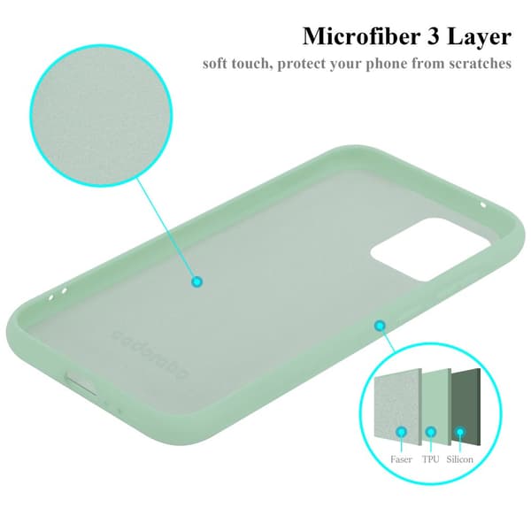 Samsung Galaxy A91 / S10 LITE / M80s Skal Fodral av flexibelt TPU-silikon Case Cover