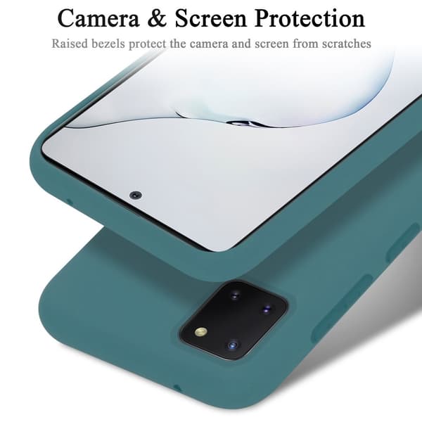 Samsung Galaxy A81 / NOTE 10 LITE / M60s Skal Fodral av flexibelt TPU-silikon Case Cover