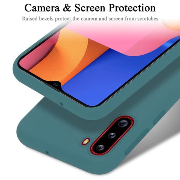 Samsung Galaxy A21 Suojakotelo Suojakuori valmistettu joustavasta TPU-silikonista