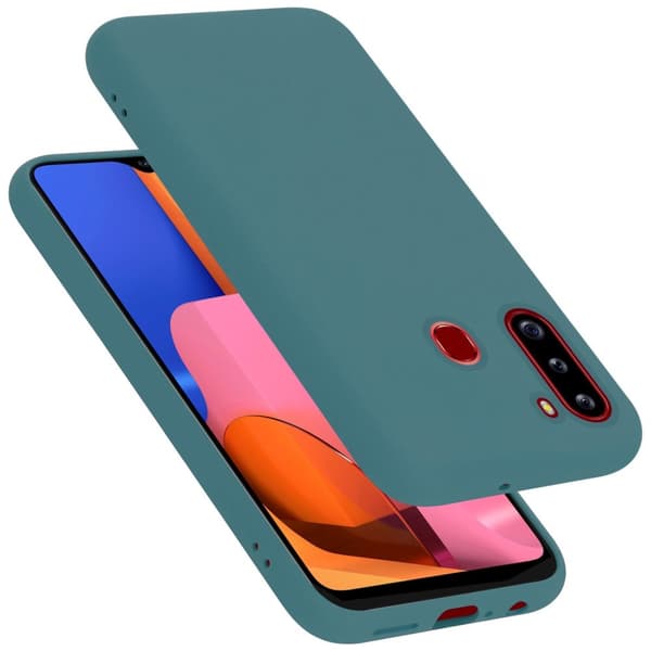 Samsung Galaxy A21 Suojakotelo Suojakuori valmistettu joustavasta TPU-silikonista