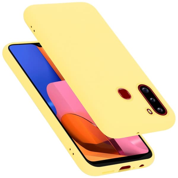 Samsung Galaxy A21 Suojakotelo Suojakuori valmistettu joustavasta TPU-silikonista