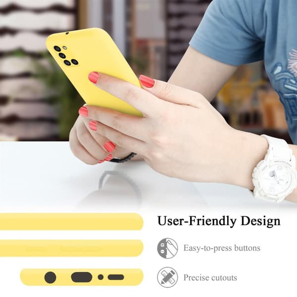 Samsung Galaxy A31 Cover Etui Case (Gul)