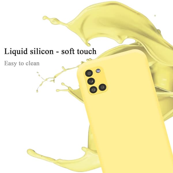 Samsung Galaxy A31 Cover Etui Case (Gul)