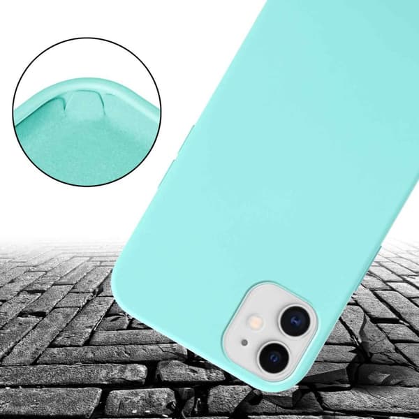 Mobiltelefonkedja för iPhone 11 Fodral Skal Skyddsfodral Skyddande silikonhölje med längdjusterbart band