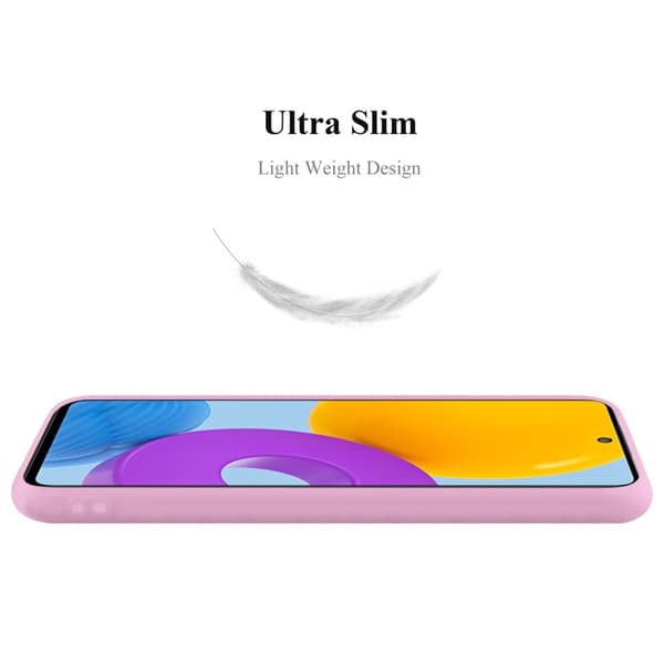 Samsung Galaxy M52 5G Skal Fodral Case Cover Mobilskydd av flexibelt TPU-silikon