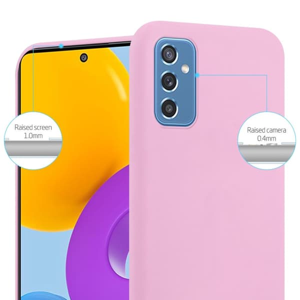 Samsung Galaxy M52 5G Skal Fodral Case Cover Mobilskydd av flexibelt TPU-silikon