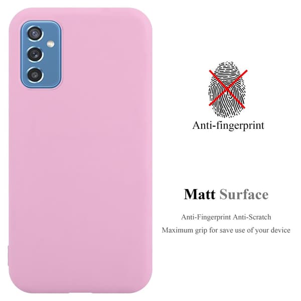 Samsung Galaxy M52 5G Skal Fodral Case Cover Mobilskydd av flexibelt TPU-silikon