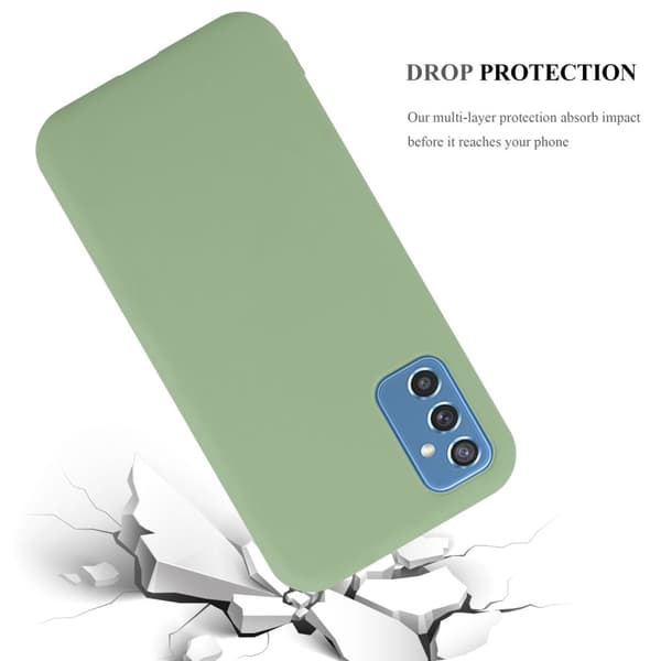 Samsung Galaxy M52 5G Skal Fodral Case Cover Mobilskydd av flexibelt TPU-silikon
