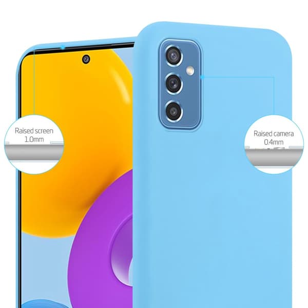 Samsung Galaxy M52 5G Skal Fodral Case Cover Mobilskydd av flexibelt TPU-silikon