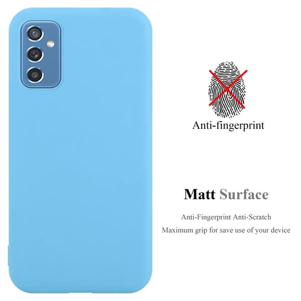 Samsung Galaxy M52 5G Skal Fodral Case Cover Mobilskydd av flexibelt TPU-silikon