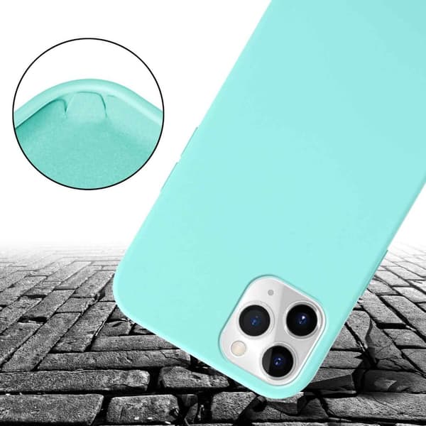 Deksel med Kedja for iPhone 11 PRO MAX Silikonbeskyttelsesetui med lengdejusterbar ledningsstropp