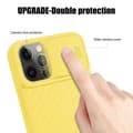Pikkukuva 7 / 8: iPhone 12 PRO MAX Suojakuori Suojakotelo joka on valmistettu joustavasta TPU-silikonista ja jossa on kameran suojaus