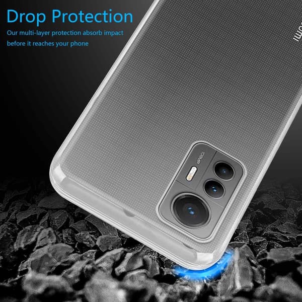 Xiaomi 12 LITE Suojakuori Suojakotelo valmistettu joustavasta TPU-silikonista