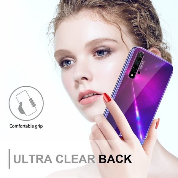 Cover Honor 20 / 20S / Huawei NOVA 5T Etui Case (Gennemsigtig)