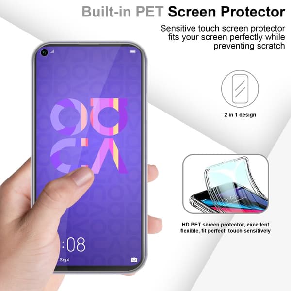 Cover Honor 20 / 20S / Huawei NOVA 5T Etui Case (Gennemsigtig)
