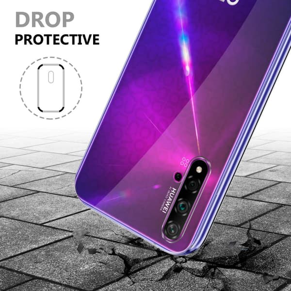 Cover Honor 20 / 20S / Huawei NOVA 5T Etui Case (Gennemsigtig)