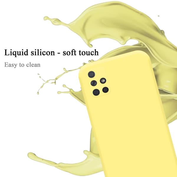 Samsung Galaxy A51 4G / M40s Cover Etui Case (Gul)