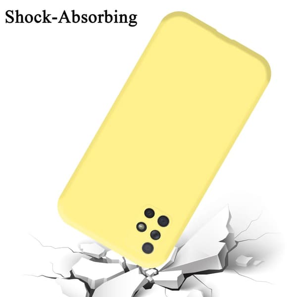 Samsung Galaxy A51 4G / M40s Cover Etui Case (Gul)