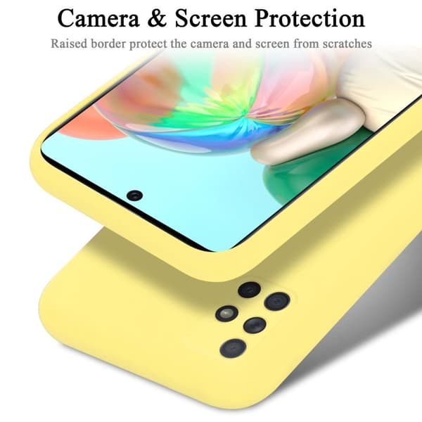 Samsung Galaxy A51 4G / M40s Cover Etui Case (Gul)