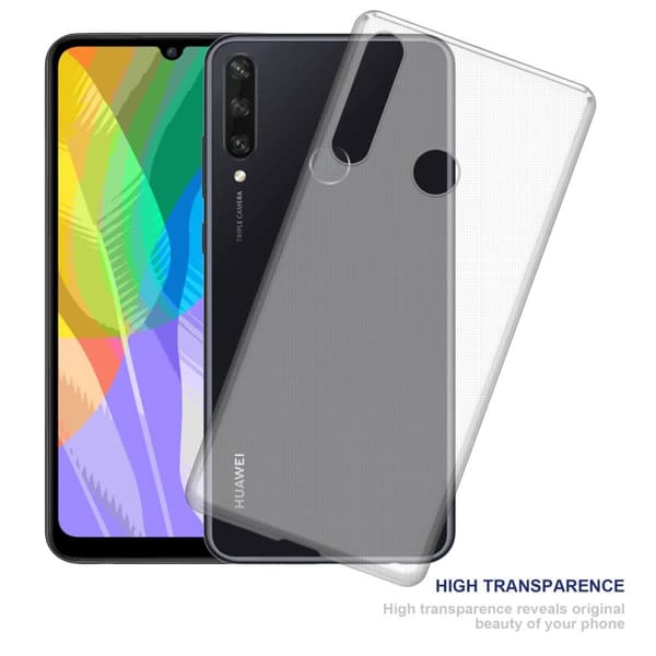Huawei Y6P Suojakuori Suojakotelo valmistettu joustavasta TPU-silikonista