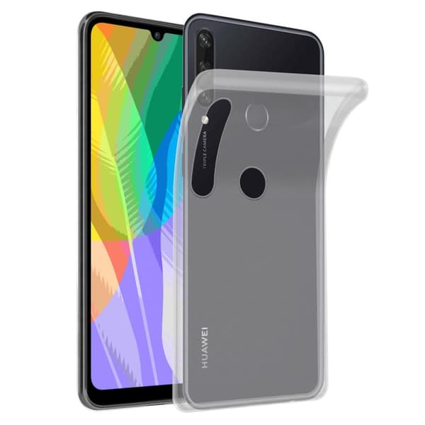 Huawei Y6P Suojakuori Suojakotelo valmistettu joustavasta TPU-silikonista