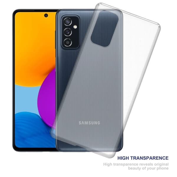 Samsung Galaxy M52 5G Cover Case Etui (Gennemsigtig)
