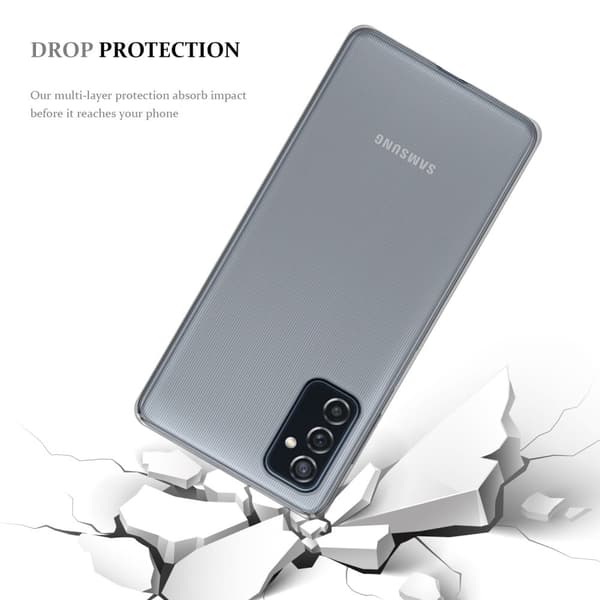 Samsung Galaxy M52 5G Cover Case Etui (Gennemsigtig)